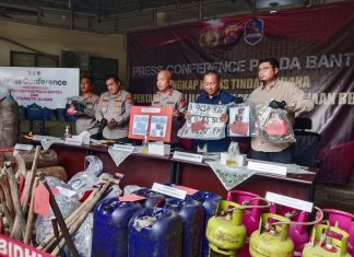 Dalam Empat Bulan, Polda Banten Ungkap Kasus BBM dan Gas Elpiji di Empat Polres Jajaran