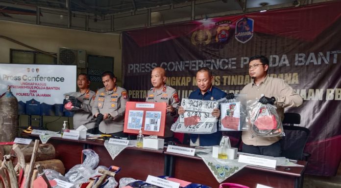 Dalam Empat Bulan, Polda Banten Ungkap Kasus BBM dan Gas Elpiji di Empat Polres Jajaran