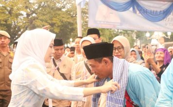 Bupati Zakiyah Lepas Ratusan Calon Jemaah Haji dari Gelombang Dua
