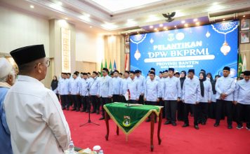 Gubernur Andra Soni Aajak BKPRMI Banten Bentengi Moral Generasi Muda