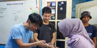 Diterima Istri Gubernur, Relawan Jepang Bangun Infrastuktur di Banten