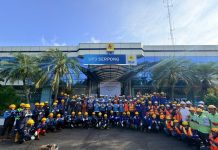 UP3 Serpong Gelar Apel Pasukan dan Pemeriksaan Peralatan Jasa Kontruksi