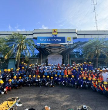 UP3 Serpong Gelar Apel Pasukan dan Pemeriksaan Peralatan Jasa Kontruksi