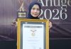 Bupati Serang Terima Anugerah SMSI sebagai Sahabat Pers Indonesia 2026