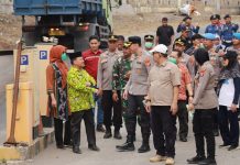 Baru Dilantik AKBP M. Probandono Terjun Ke TPSA Bagendung Cegah Kebakaran