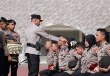 Kapolda Banten Pimpin Upacara Kenaikan Pangkat Personel Periode 1 Juli 2026