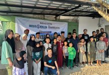 Redaksi Media Indosatunews.com Menggelar Santunan