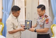 Gubernur Andra Terima Kunjungan Kapolda Banten Irjen Hendra